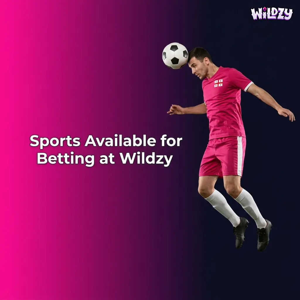 Wildzy sportsbook bet slip interface showing odds selection and stake entry for sports betting