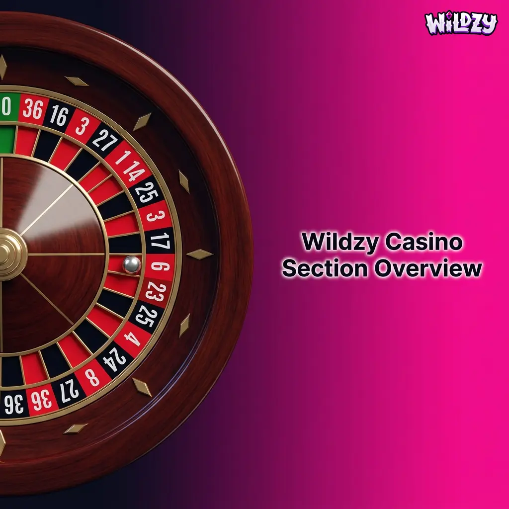 Wildzy Casino game library with 5000+ titles from Pragmatic Play, Evolution, NetEnt and other certified providers