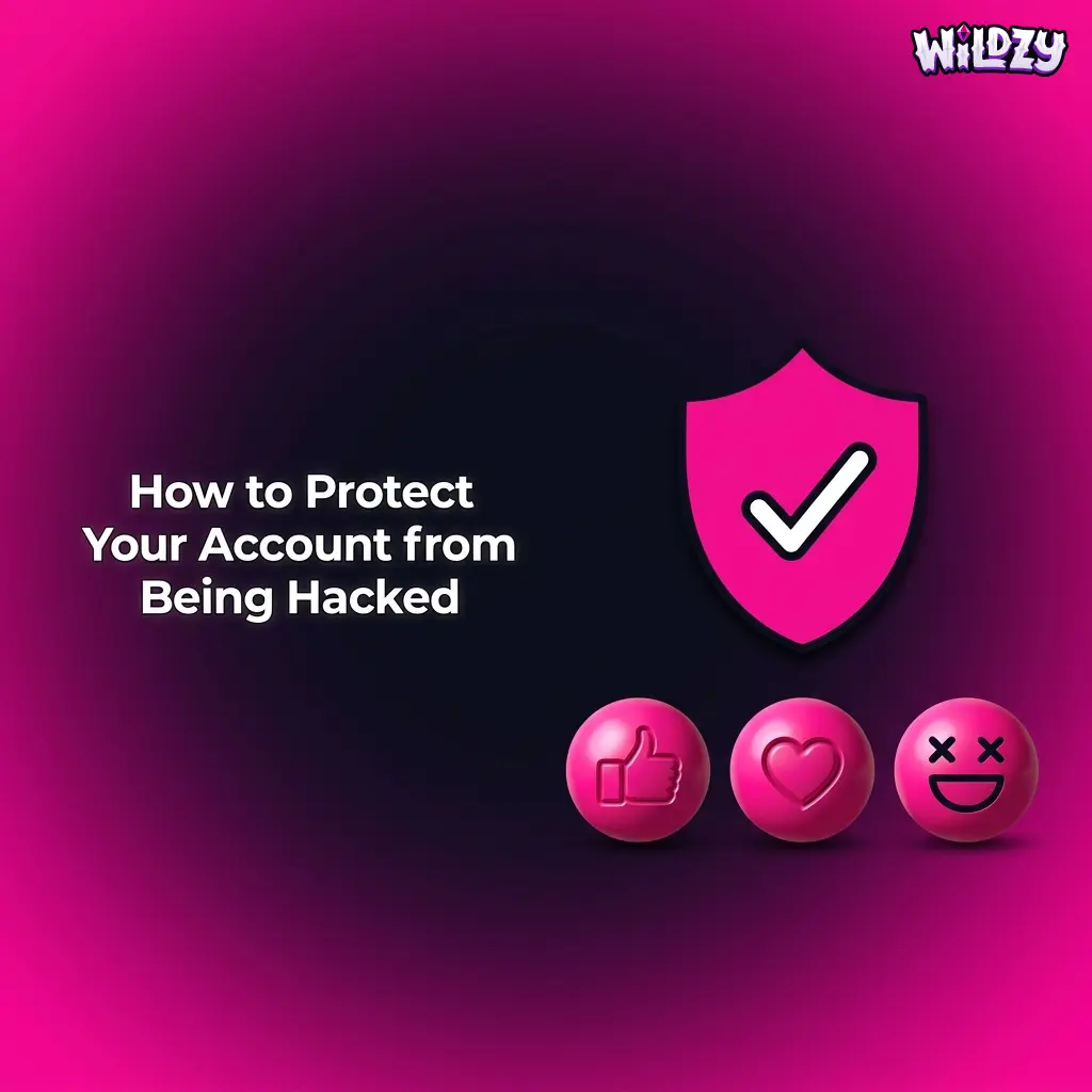 Person securing online account with strong password and two-factor authentication to prevent hacking and unauthorised access