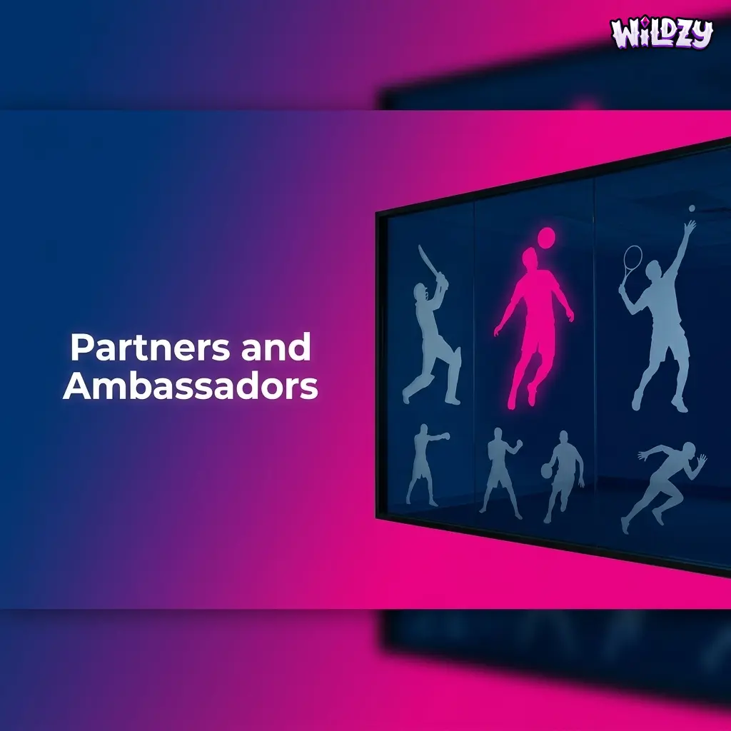 No official Wildzy brand ambassadors or sponsorship partnerships announced in the Australian market yet