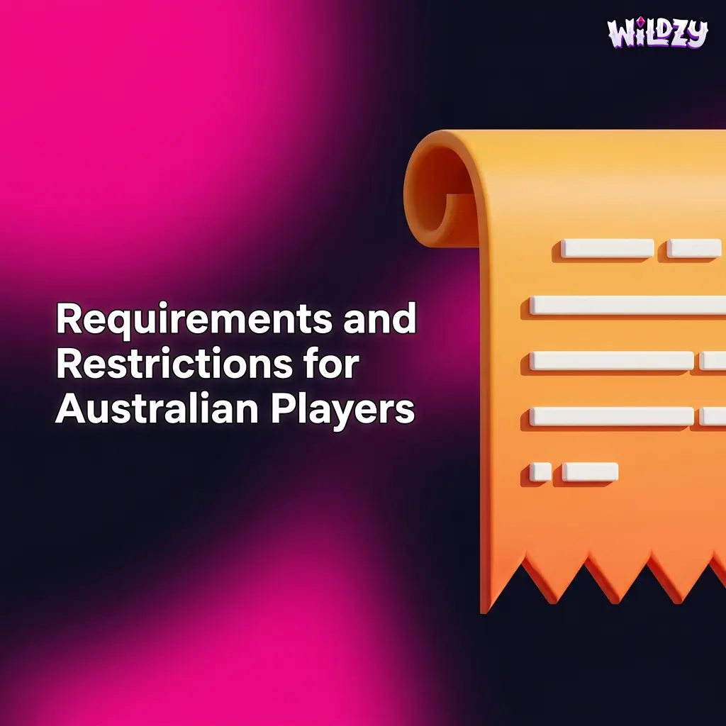 Australian online casino eligibility requirements including age verification, account rules, and responsible gambling restrictions for players